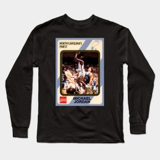 BASKETBALLART -JORDAN CARD 18 Long Sleeve T-Shirt